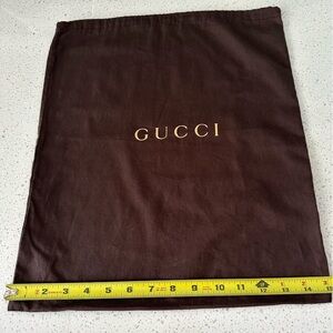 Gucci Chocolate Brown Storage Bag